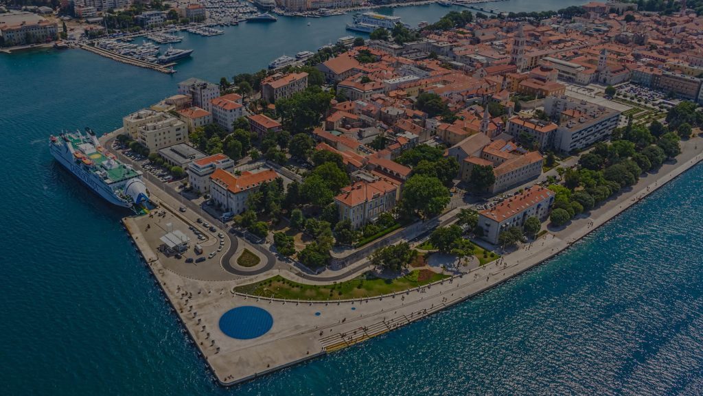 A view of Zadar, Croatia.